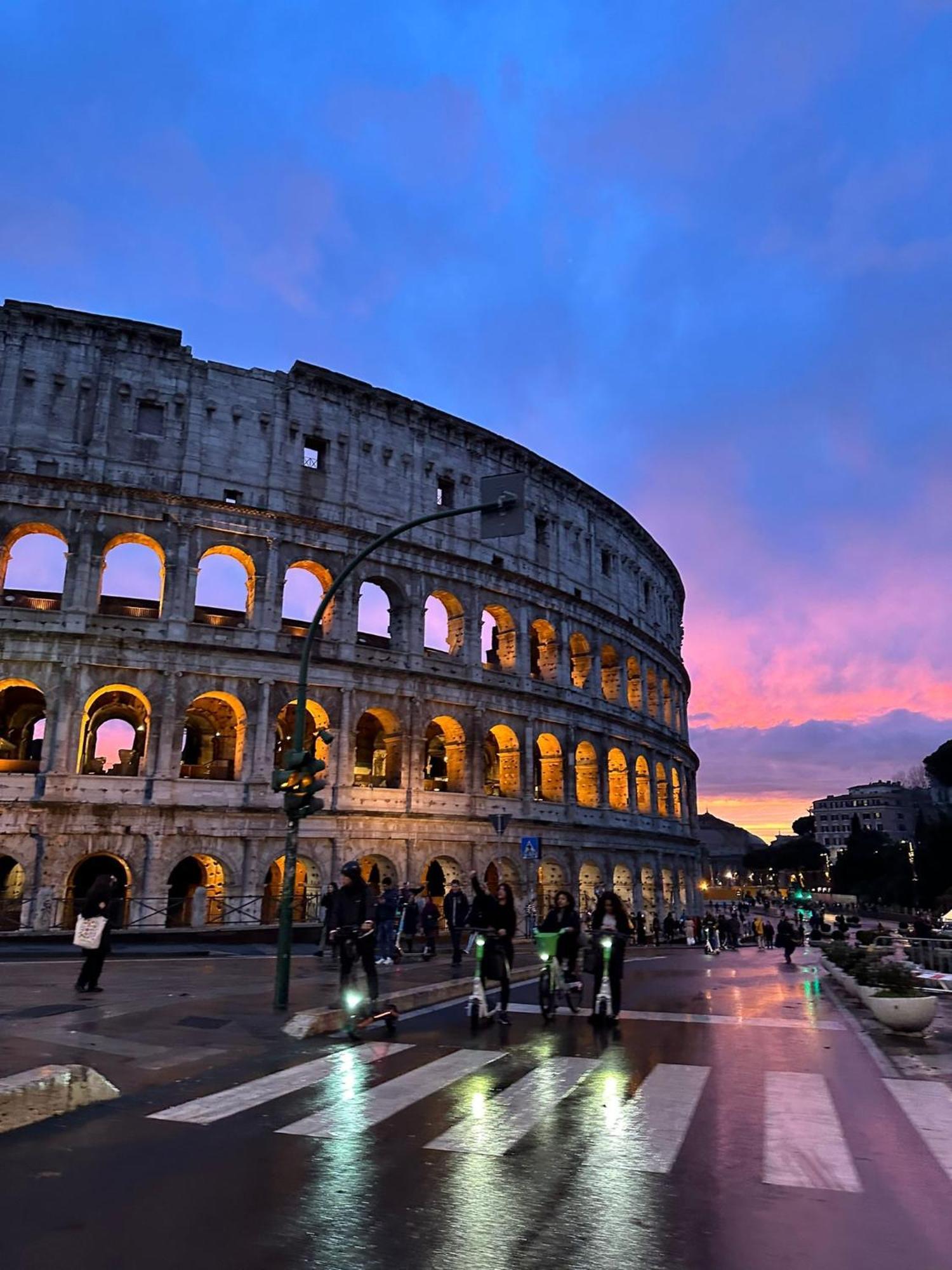In The Shadow Of The Colosseum